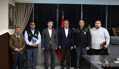 BAŞKAN ÖNTÜRK MÜFTÜLÜK HEYETİNİ AĞIRLADI