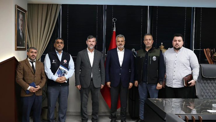 BAŞKAN ÖNTÜRK MÜFTÜLÜK HEYETİNİ AĞIRLADI