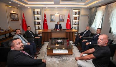 VALİ MASATLI ÜLKÜ OCAKLARI YÖNETİMİNİ KABUL ETTİ
