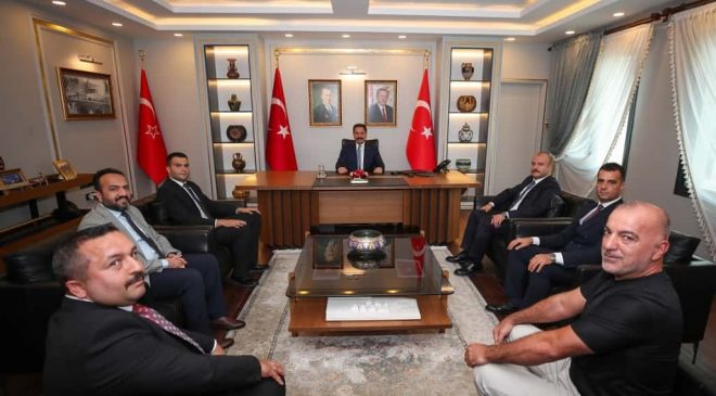 VALİ MASATLI ÜLKÜ OCAKLARI YÖNETİMİNİ KABUL ETTİ