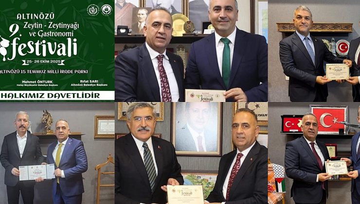 BAŞKAN RIFAT SARI’DAN FESTİVALE DAVET