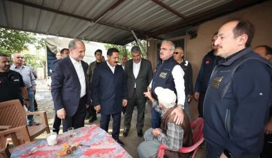 KARALOĞLU, PAYAS’TA AFET BÖLGESİNİ İNCELEDİ