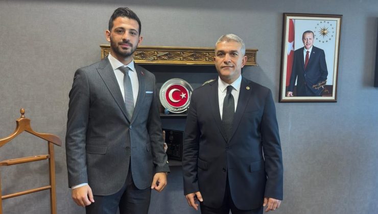 ÖMER ZOBU’DAN MİLLETVEKİLİ YEŞİLDAL’A ZİYARET