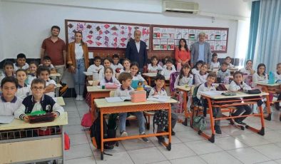 MÜDÜR GÜLİSTAN’DAN OKUL ZİYARETİ