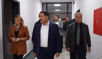 MASATLI VE AKDAŞ’TAN YENİ HİZMET BİNASINA İNCELEME
