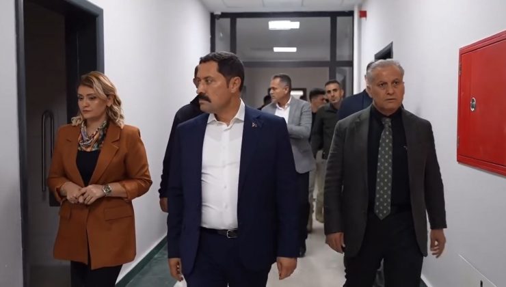 MASATLI VE AKDAŞ’TAN YENİ HİZMET BİNASINA İNCELEME