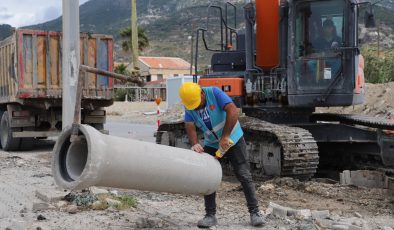 SAMANDAĞ’DA ALTYAPI YATIRIMI TAMAMLANMA AŞAMASINDA 