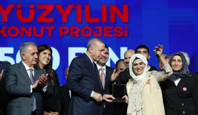 ERDOĞAN: “500 BİN KONUT SEFERBERLİ BAŞLATIYORUZ”