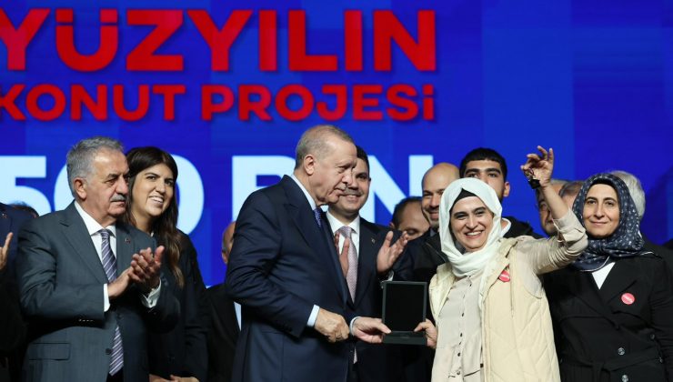 ERDOĞAN: “500 BİN KONUT SEFERBERLİ BAŞLATIYORUZ”