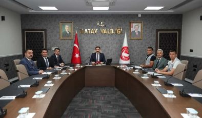 HATAY’DA İL MÜDÜRLÜKLERİ PROELERİ DEĞERLENDİRİLDİ
