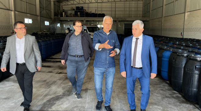 MÜDÜR BAL İŞLETME ZİYARETLERİNİ SÜRDÜRDÜ