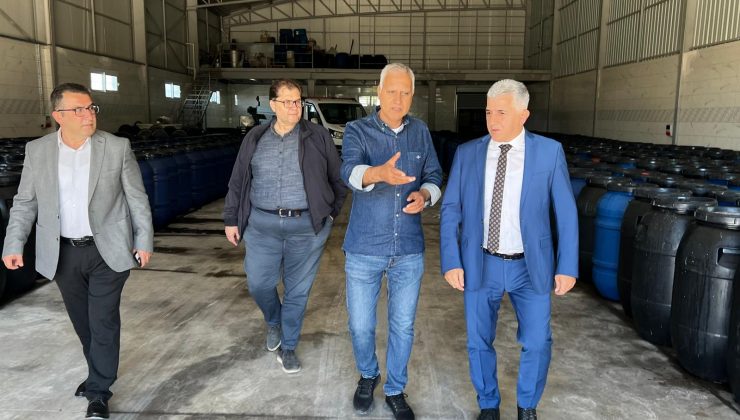 MÜDÜR BAL İŞLETME ZİYARETLERİNİ SÜRDÜRDÜ