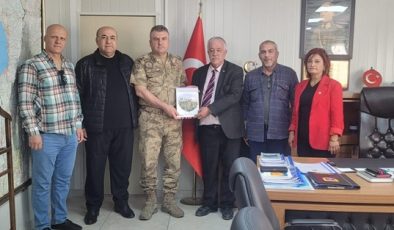 GAZETECİLERDEN TUĞGENERAL ŞİMŞEK’E ZİYARET  