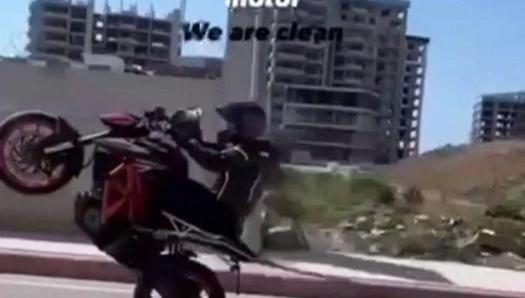 ‘YOKSUL SEMTİN ÇOCUKLARIYIZ’ DİYEREK LASTİK YAKIP, VİDEO PAYLAŞAN MOTOSİKLETLİYE 19 BİN TL CEZA   