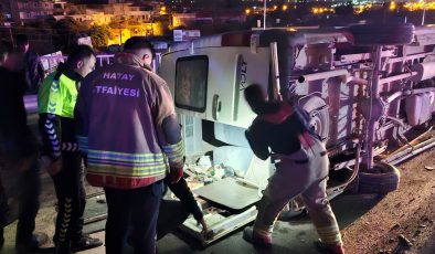 HATAY’DA TRAFİK KAZASI: 11 YARALI   