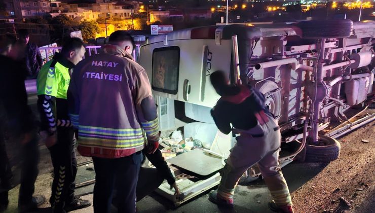 HATAY’DA TRAFİK KAZASI: 11 YARALI   