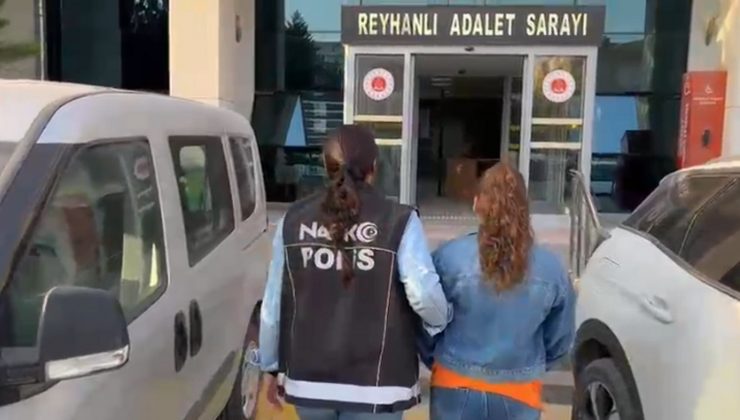 REYHANLI’DA 22 YIL HAPİS CEZASI İLE ARANAN UYUŞTURUCU SATICISI KADIN YAKALANDI   