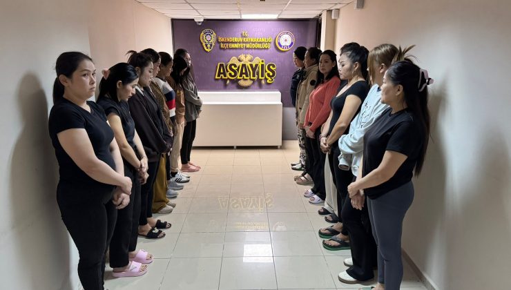 İSKENDERUN’DA SPA VE MASAJ SALONLARI DENETLENDİ   