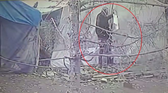 MADDE BAĞIMLISI, ARKADAŞINA KIZIP ÇADIRI YAKINCA PREFABRİK OFİSTE ALEVLERE TESLİM OLDU   