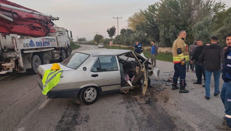 TOFAŞ’IN HURDAYA DÖNDÜĞÜ KAZADA 6 KİŞİ YARALANDI   