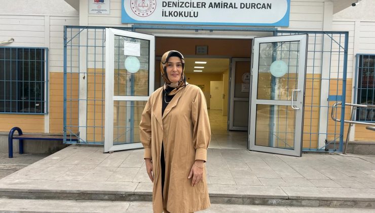 MEZUN OLDUĞU OKULA ATANAN ÖĞRETMENDEN DUYGULANDIRAN VEFA  