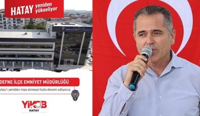 DEFNE’DE EMNİYET BİNASI HİZMETE HAZIR