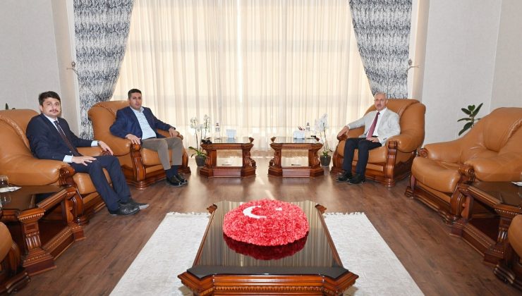 VALİ YARDIMCILARINDAN REKTÖR EREN’E ZİYARETİ