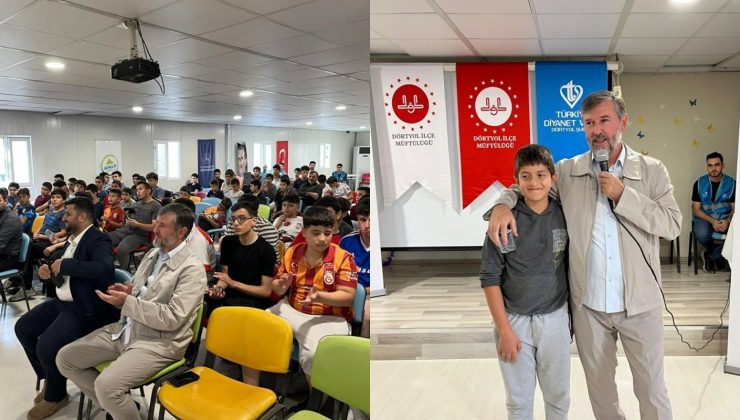 MÜFTÜ TOPÇU GENÇLERLE BULUŞTU