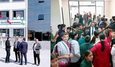 TECİMEN’DEN YENİ OKULA İNCELEME ZİYARETİ
