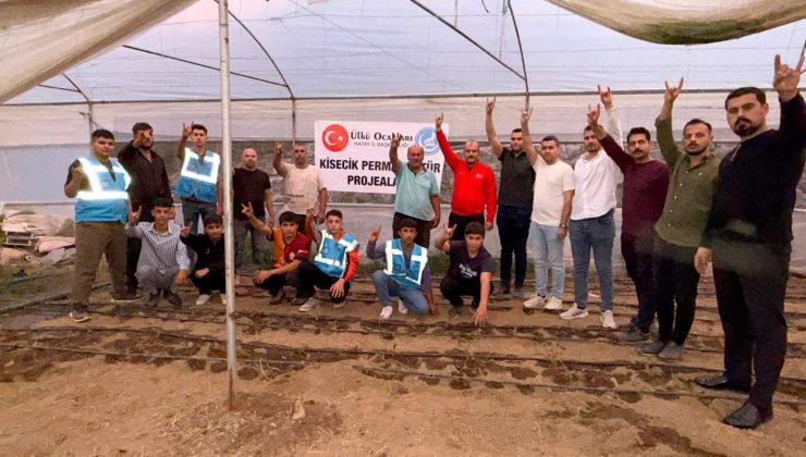 ÜLKÜ OCAKLARI’NDAN PERMAKÜLTÜR HAMLESİ