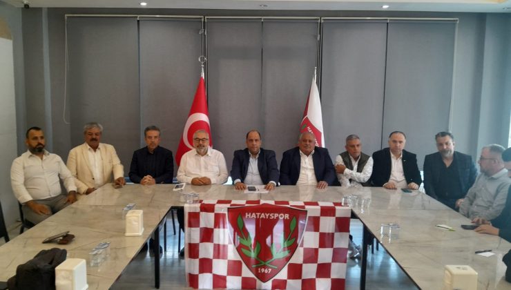 ÇAKIR: HATAYSPOR’U ENKAZDAN BİRLİKTE ÇIKARACAĞIZ