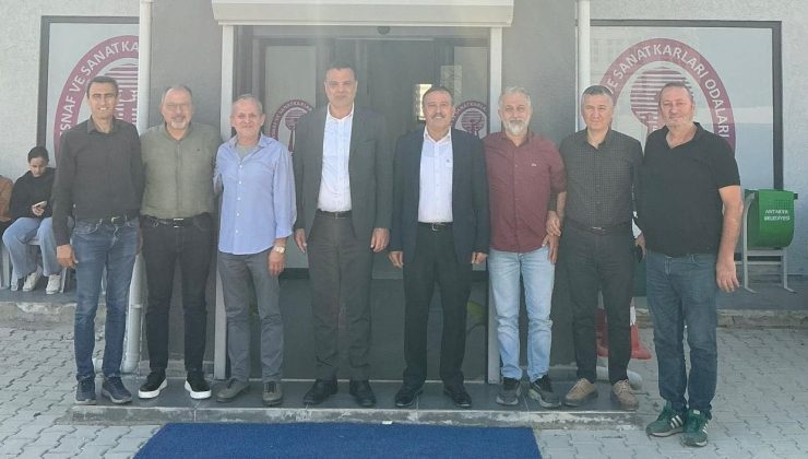 İSKENDERUN ESNAF ODASINDAN HESOB’A ZİYARET