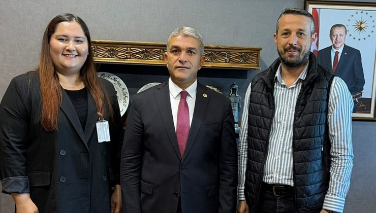 GÖYCE’DEN VEKİL YEŞİLDAL’A ZİYARET