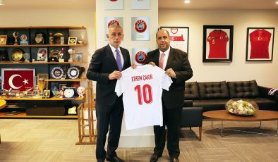 HATAYSPOR YÖNETİMİNDEN TFF’YE ZİYARET