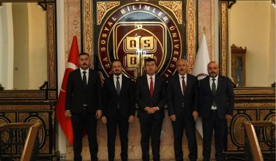 BAŞKAN AÇICI’DAN PROF. DR. ARICAN’A ZİYARET