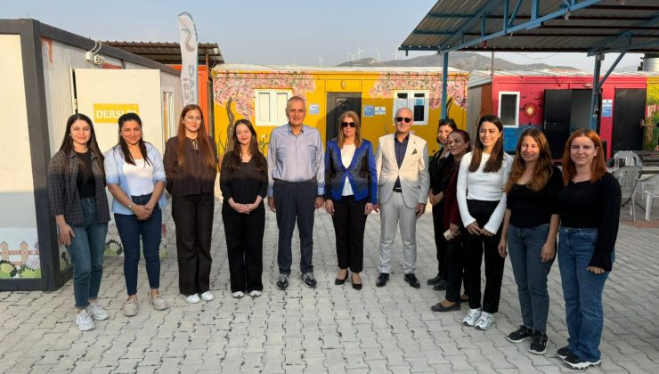 BAŞKAN ÇİNÇİN’DEN KADIN YAŞAM MERKEZİ’NE ZİYARET