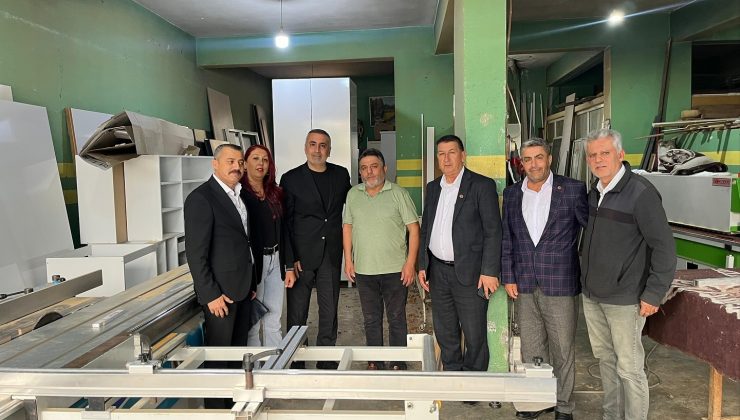 KAŞIKÇI’DAN ALTINÖZÜ ESNAFINA ZİYARET