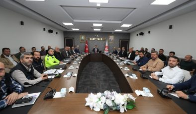 HATAY’DA REZERV ALAN ÇALIŞMALARI DEĞERLENDİRİLDİ