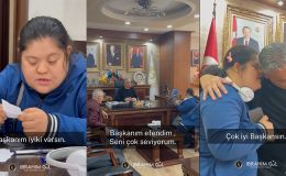 BAŞKAN GÜL, ÖZEL KONUK PAKİZE’Yİ AĞIRLADI