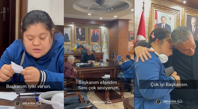 BAŞKAN GÜL, ÖZEL KONUK PAKİZE’Yİ AĞIRLADI