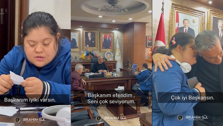 BAŞKAN GÜL, ÖZEL KONUK PAKİZE’Yİ AĞIRLADI