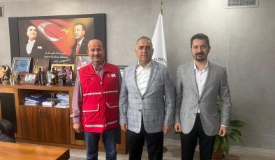 SAĞLIK CAMİASINDAN BAŞKAN SARI’YA ZİYARET