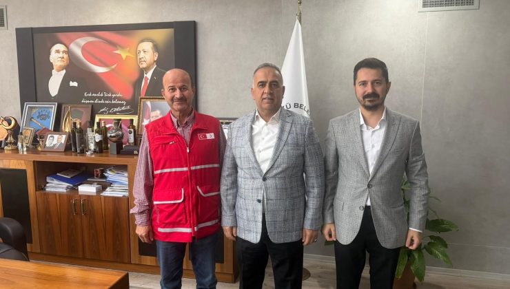 SAĞLIK CAMİASINDAN BAŞKAN SARI’YA ZİYARET