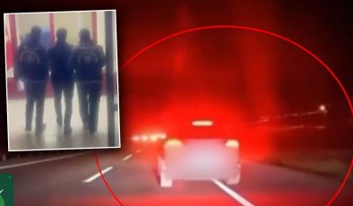 TRAFİĞİ TEHLİKEYE ATAN “ASFALT ZORBASI” YAKALANDI