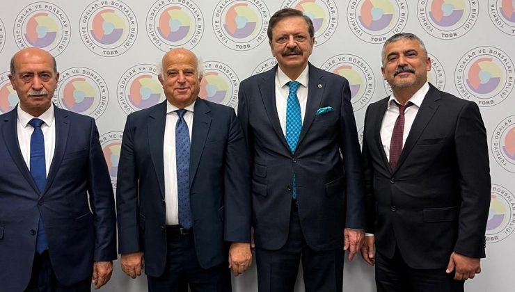 HATAYLI İŞ İNSANLARINDAN HİSARCIKLIOĞLU’NA ZİYARET