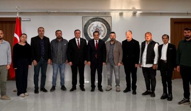 HBC’DEN EMNİYET MÜDÜRÜ YILMAZ’A HAYIRLI OLSUN ZİYARETİ