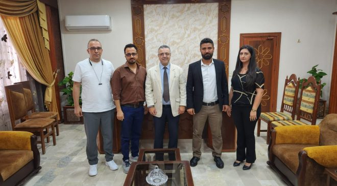 MKÜ’LÜ BİLİM İNSANLARI SURİYE’YE GİTTİ