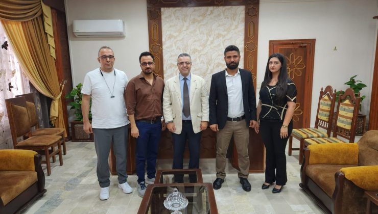 MKÜ’LÜ BİLİM İNSANLARI SURİYE’YE GİTTİ