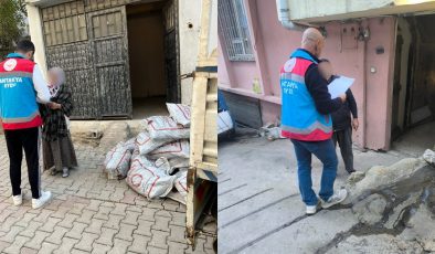 ANTAKYA’DA İHTİYAÇ SAHİPLERİNE KÖMÜR DAĞITIMINA BAŞLANDI 