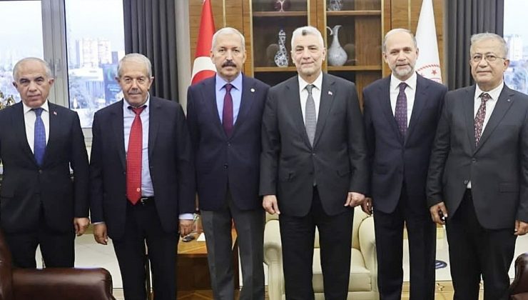 VEKİL ÖZEL VE KARAHAN’DAN BAKAN BOLAT’A ZİYARET